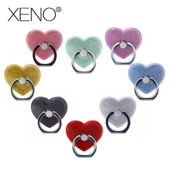 

Mobile Phone Finger Ring Holder for Tablet pc Phone Holder Stand Heart-shaped Phone grip Universal Ring Holder Car Mount Stand