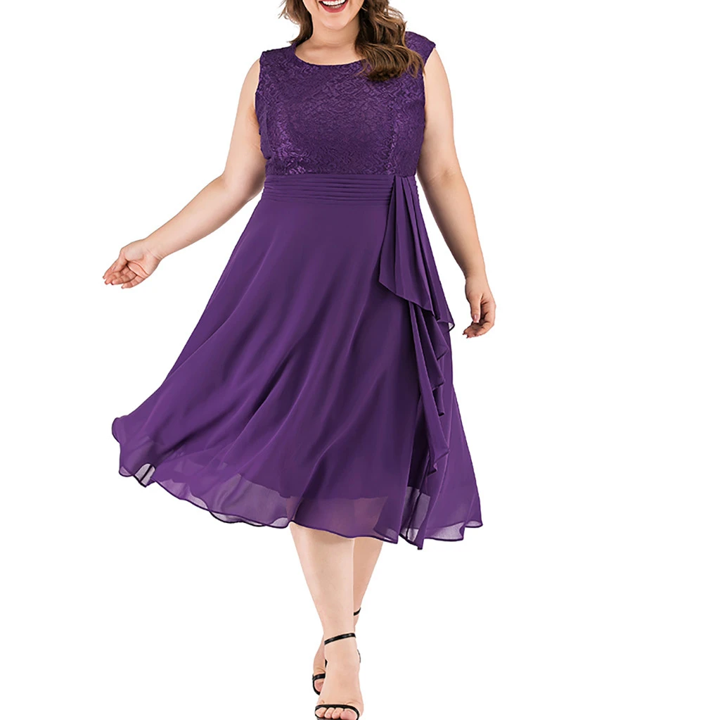 JAYCOSIN Lace Dress Women
