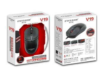 

Office Computer Mouse Former Walker V17 Mute Wired Mouse USB Gaming Mouse