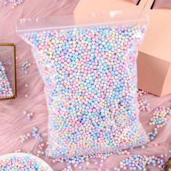 

10/30g DIY Confetti Assorted Macaron Colors Polystyrene Styrofoam Filler Foam Mini Balls Crafts Home Party Wedding Decoration
