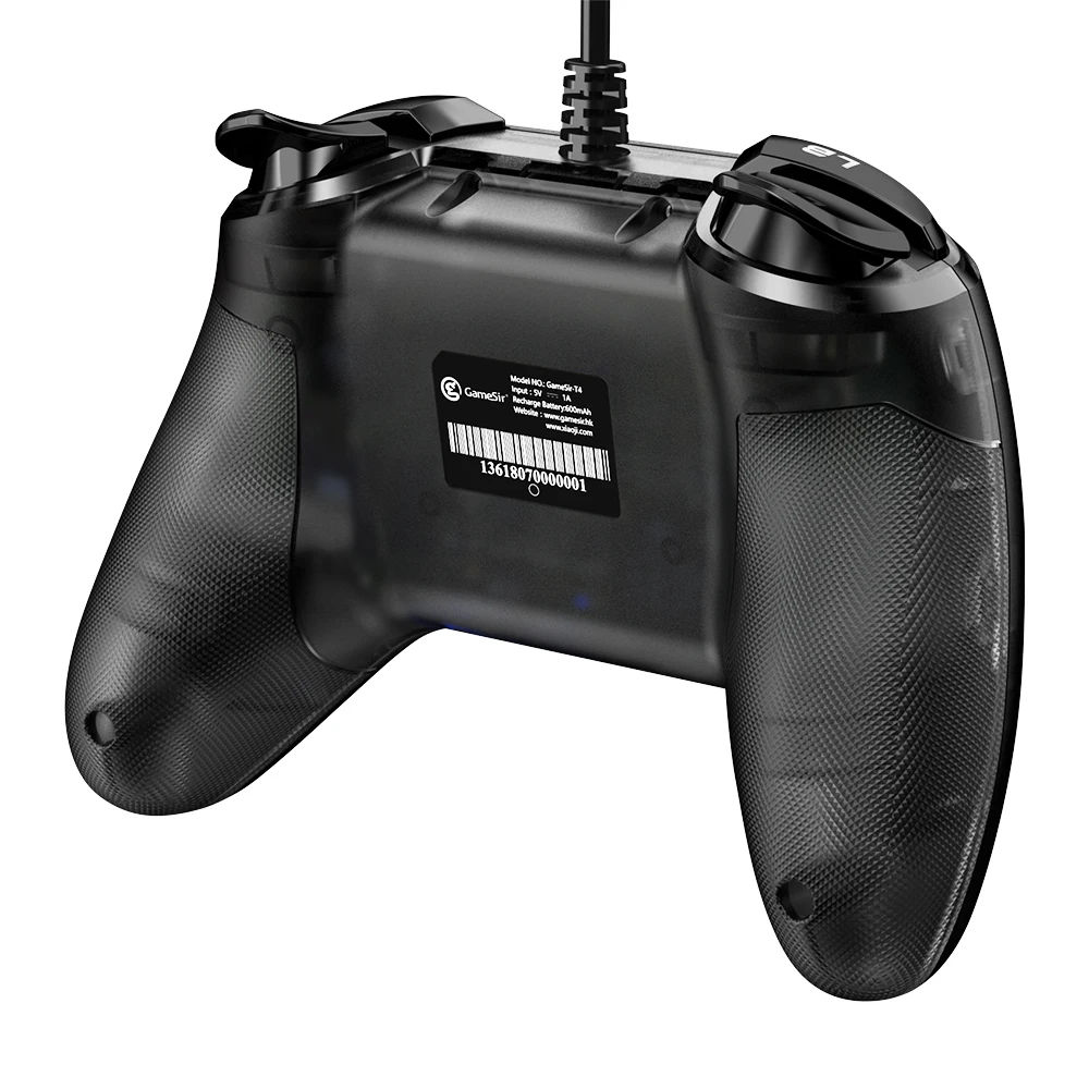 Проводной игровой контроллер GameSir T4w USB для Windows 7/8/10 PC геймпад с вибрацией и турбо