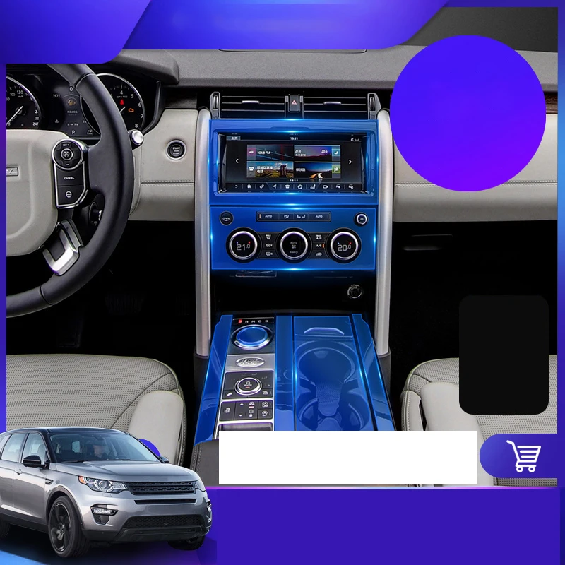 

Lsrtw2017 TPU Car Central Control Film Protective Sticker for Range Rover Velar Discovery 4 Discovery Sport 5 2018 2019 2020