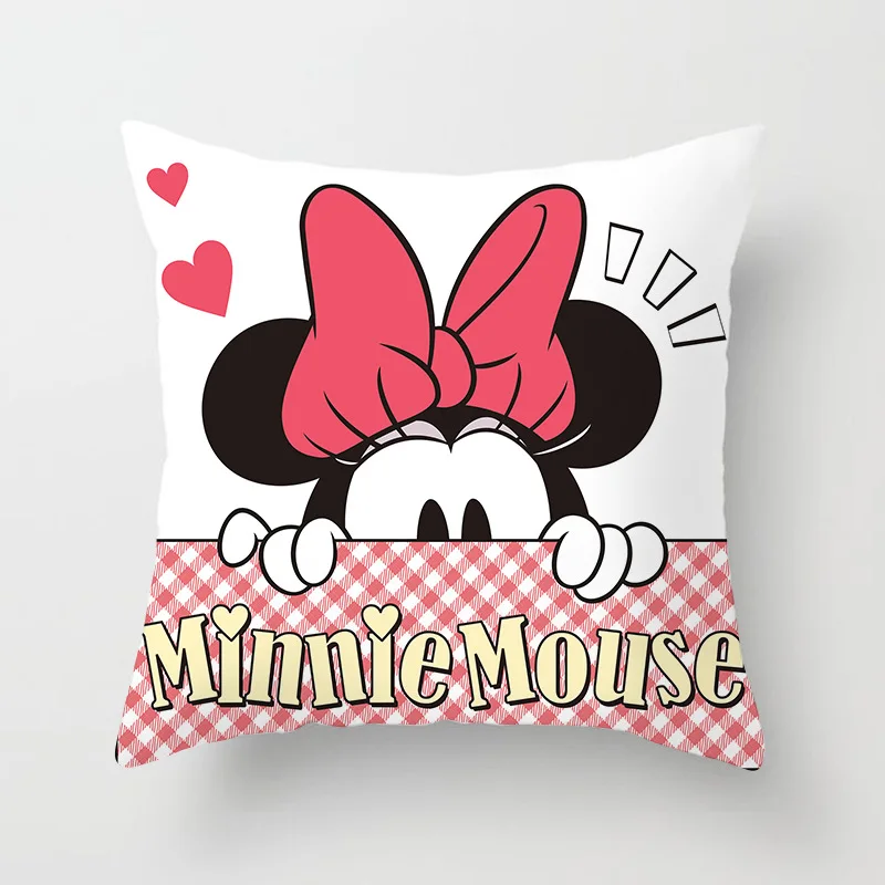 Mickey & Minnie Mouse Pillow Classic Disney Pillow Handmade in USA 