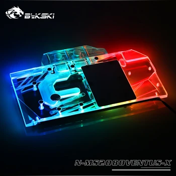 

Bykski N-MS2080VENTUS-X, Full Cover Graphics Card Water Cooling Block,For MSI RTX2080 8G Ventus V2/ RTX2070 Super 8G Ventus