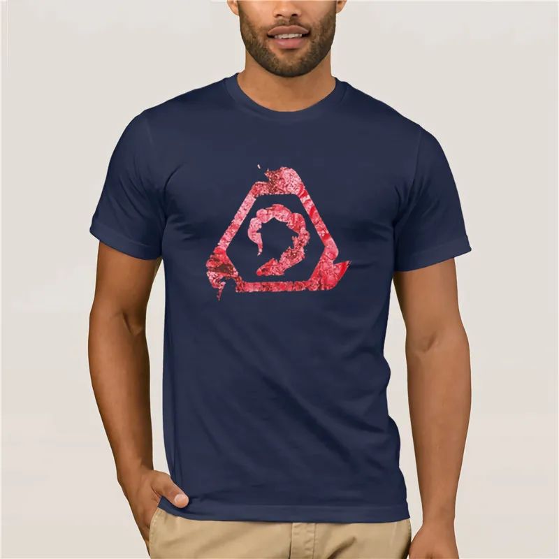 Качественная модная с коротким рукавом мужская футболка команда Conquer Tiberium Wars _
