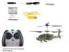 Syma S109G RC Helicopter 3.5 Channel Remote Control Helicopter with Gyro RTF for Children Beginners Indoor 5