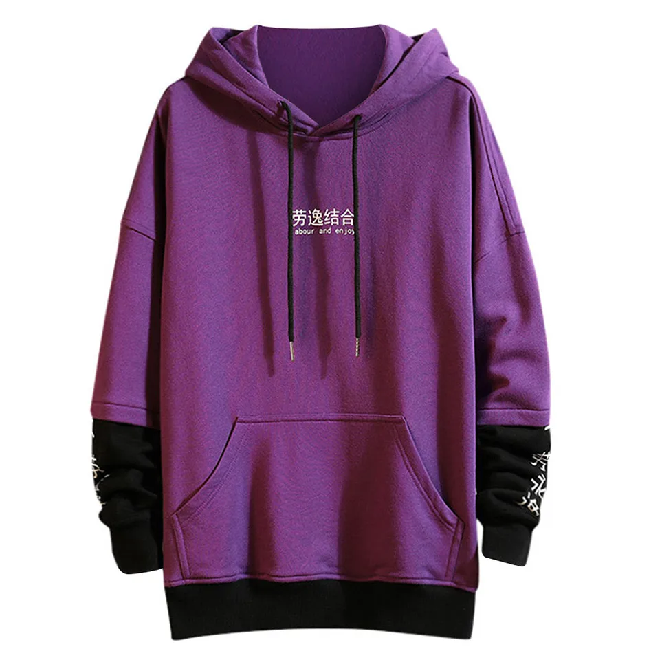 purple hoodie