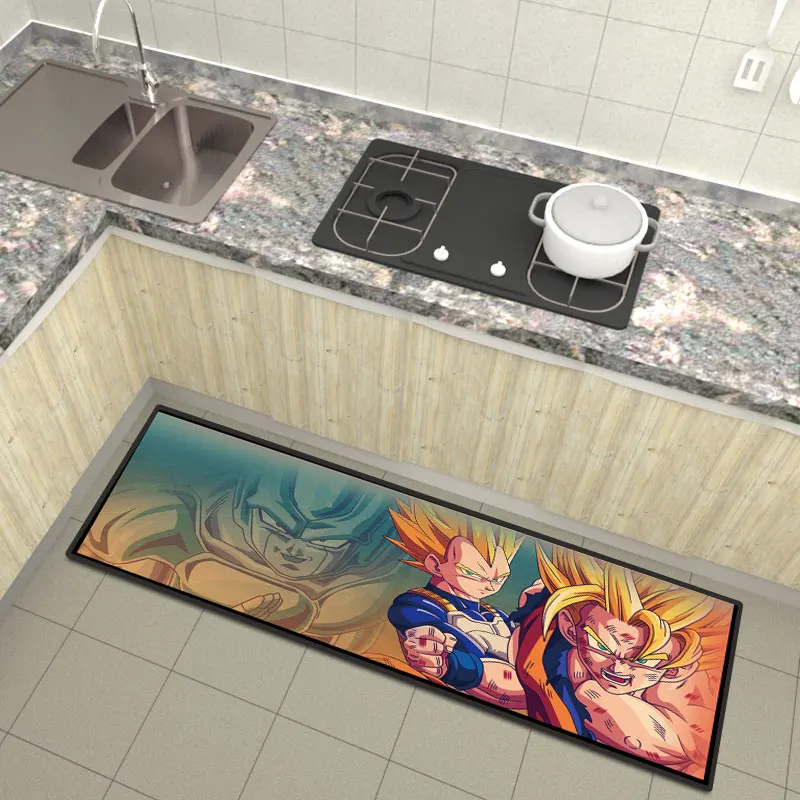Anime Dragon Bal Z Long Floor Rug Doormat Mat Carpet Room Kitchen Home Garden Non-slip Door Mat - Цвет: Style 10