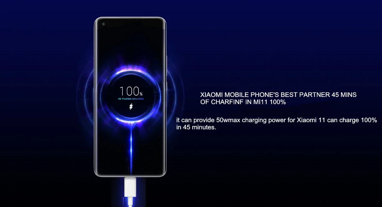 Original Xiaomi AD652G 65W GaN Charger Dual Ports Type-C + USB-A QC3.0 PD Charger for Laptop for Samsung Galaxy S21 Note S20 ultra Huawei Mate40 P50 OnePlus 9 Pro for iPhone 12 Pro Max