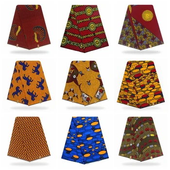 

pagne Wax African pagne Veritable Ankara Fabric 2020 Latest African Fabric Print 100% Cotton Pagne Africain Hot Wax