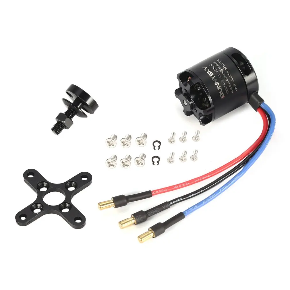 

SUNNYSKY X2216 880 1100 1250 1400 1800 2400 KV Outrunner Brushless Motor for RC Drone Fixed-wing 3D Airplane Multirotor Copter