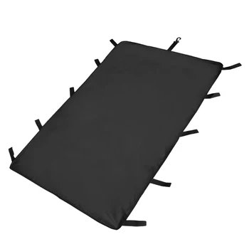 

1 Piece Kayak Canoe Cover Boat Cover Rain Dust Proof Sun Protection Black