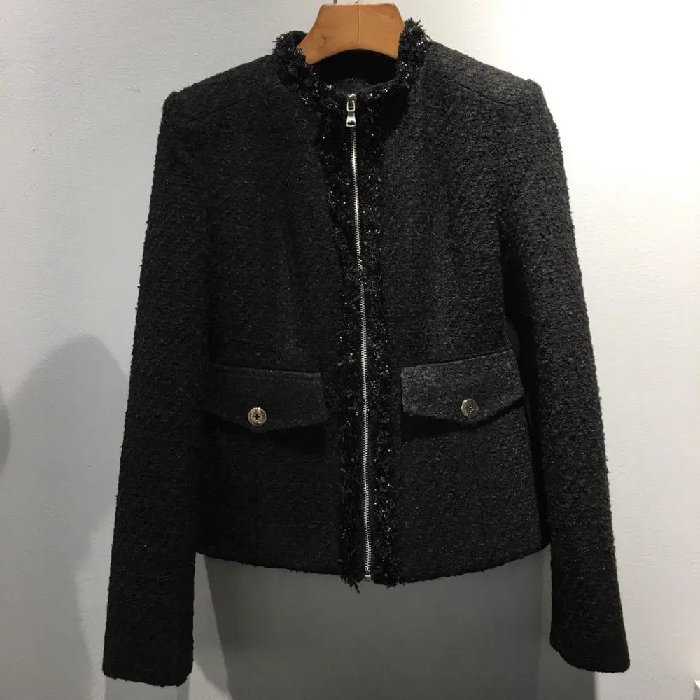 jacket Высокое качество для женщин Осенние костюмы куртка пальто+ брюки для девочек женские повседневные длинные брюки наборы ddxgz3 - Цвет: jacket