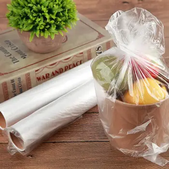

Food Cling Film Refrigerator Storage Bag Freezer Food Preservation Pouch Vegetable Fruit Plastic Bags Fresh-Keeping Disposable