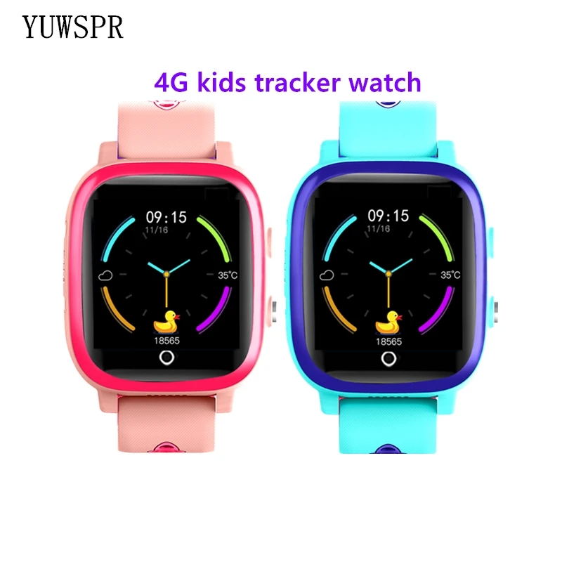 

Smart 4G Kids watches GPS Tracker smart watch waterproof WIFI LBS Positioning SIM Video chat remote monitor Children clock T5