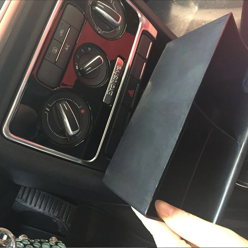 ABS Car Center Storage Box Central Cellphone Mobile Phone Organizer for Volkswage Beetle 2013 2014 2015 2016 2017 2018