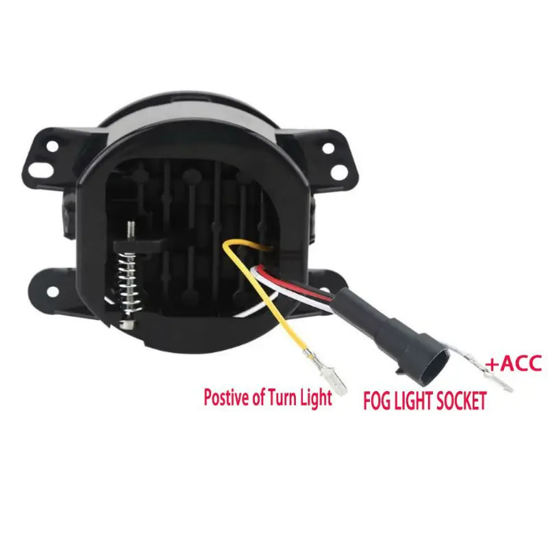 4inch led fog light day running light turn signal light8800