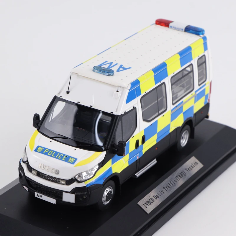 TBHQ Version  Police Car Model Collection 1/43 AURORA IVECO Daily Traffic