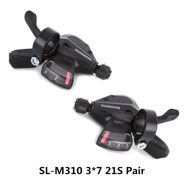 SHIMANO ALTUS SL-M310, RD-M310 для горного велосипеда, переключающий палец, 7 S/8, набор скоростей, задний циферблат, FD-M310 - Цвет: M310 21S Pair