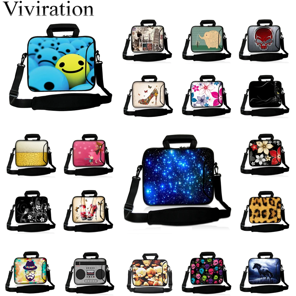 Universal 10 12 13 14 15 17 15.6 13.3 12.1 Tablet 10.1 Shoulder Laptop Bags Chromebook Briefcase Notebook Computer Messenger Bag