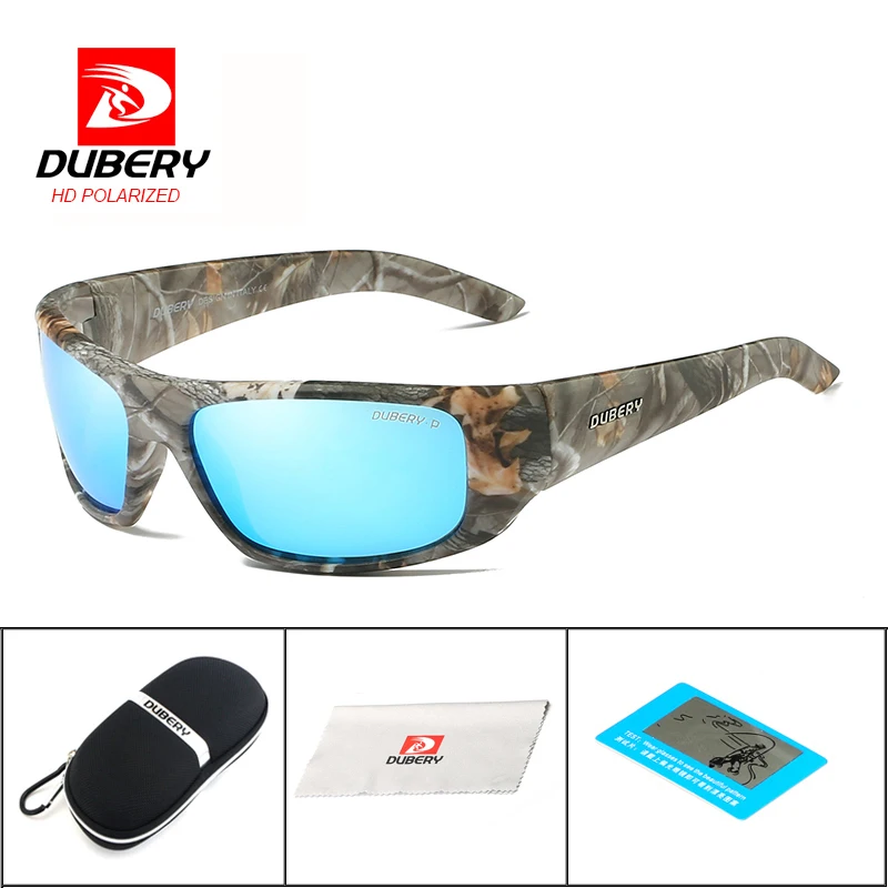 Солнечные очки DUBERY мужские камуфляжные поляризационные солнцезащитные ночное