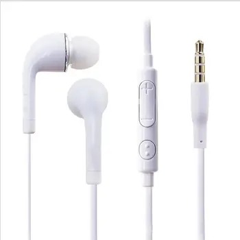 

Stereo Bass Earphone Headphone with Mic for I9300 Mobile Phone Headphones Wired With Wheat Tuning For J5/Jb In-Ear Earphones