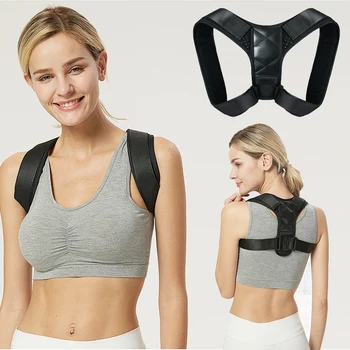 

Brace Support Belt Adjustable Back Support Posture Corrector Men Women Clavicle Spine Back Shoulder Lumbar Posture Correction
