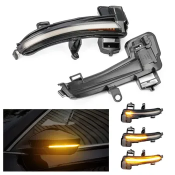 

For Skoda Superb A7 B8 MK3 III Typ 3V Dynamic Led Turn Signal Light LED Side Wing Rearview Mirror Indicator Blinker Repeater
