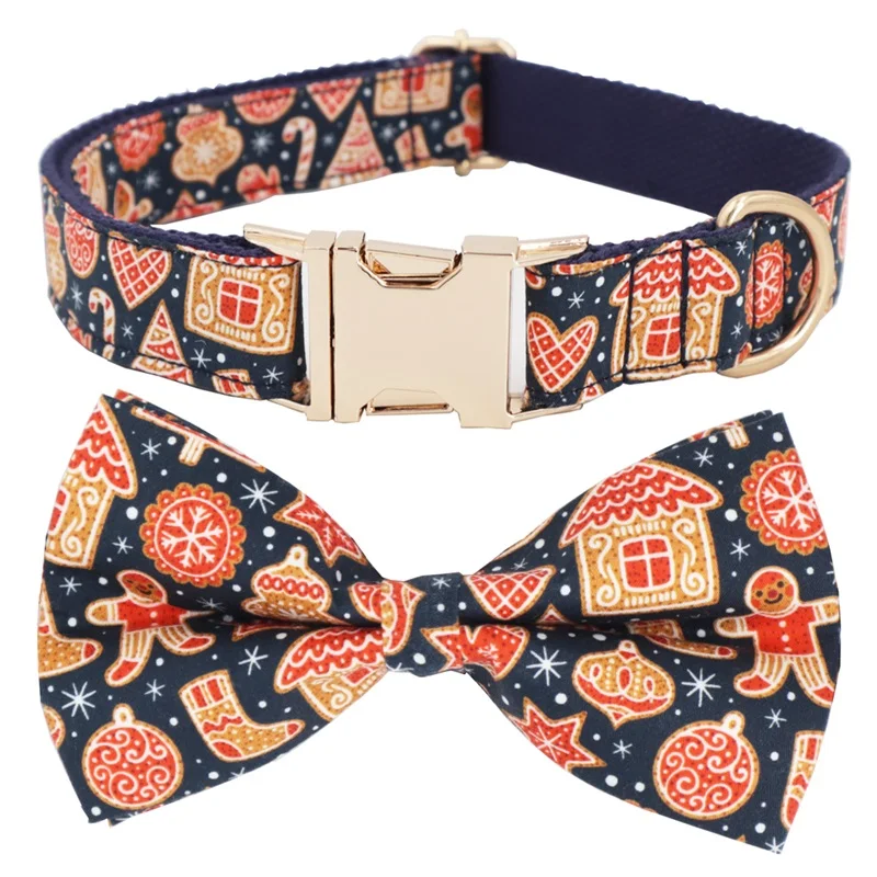 christmas bow tie collar for dogs