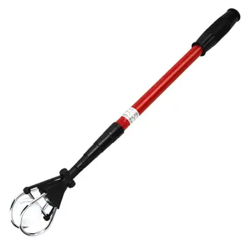 

2m Golf Ball Retriever Device Automatically Telescopic Pick Up Ball Golf Pick Up Automatic Locking Scoop Picker
