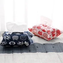 Милый мультяшный Кот коробка для салфеток бумажный контейнер для салфеток чехол для салфеток из хлопка и льна украшение для дома 1 шт бумажное полотенце для дома и автомобиля