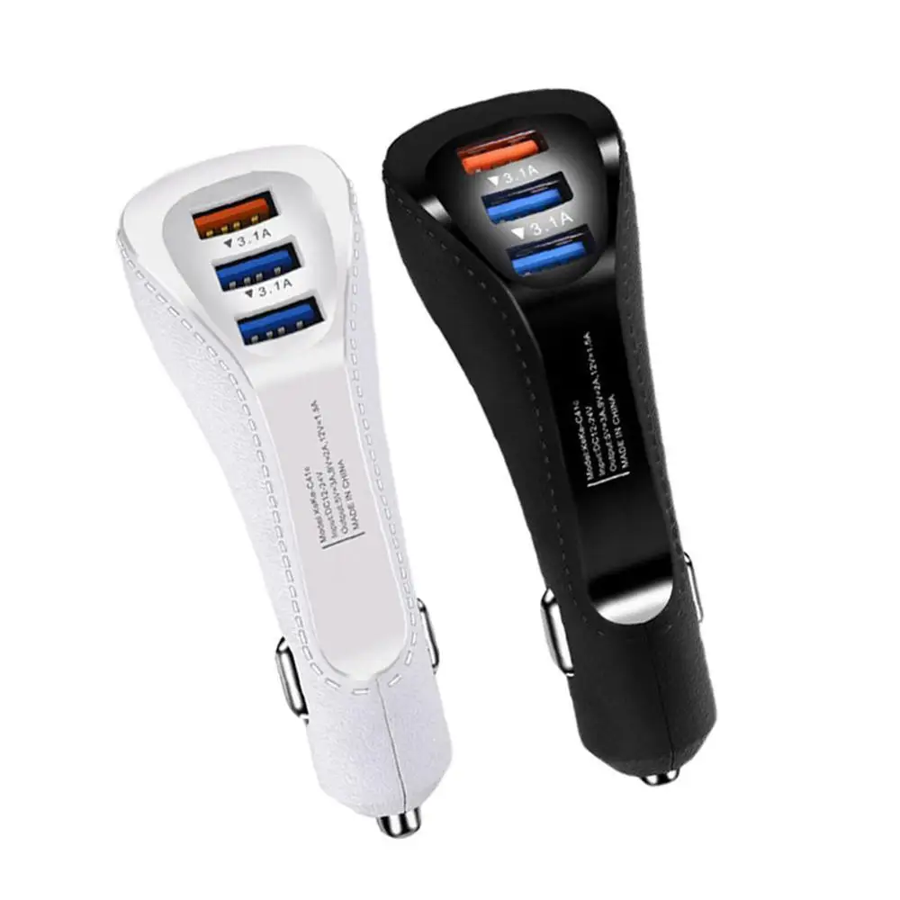 Быстрая зарядка 3,0 USB Автомобильное зарядное устройство для iPhone 11 Pro Max Xiaomi huawei P30 QC3.0 3A быстрое PD автомобильное зарядное устройство для телефона