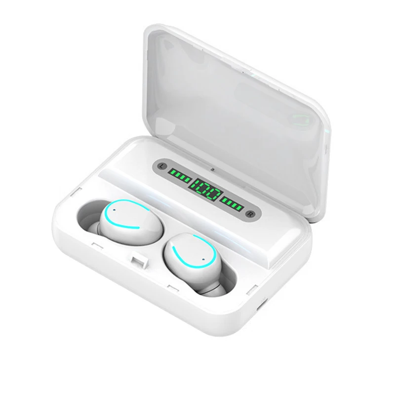 F9-5 мини TWS Bluetooth наушники стерео Bluetooth 5,0 в спортивная Гарнитура наушники настоящие Беспроводные наушники с микрофоном