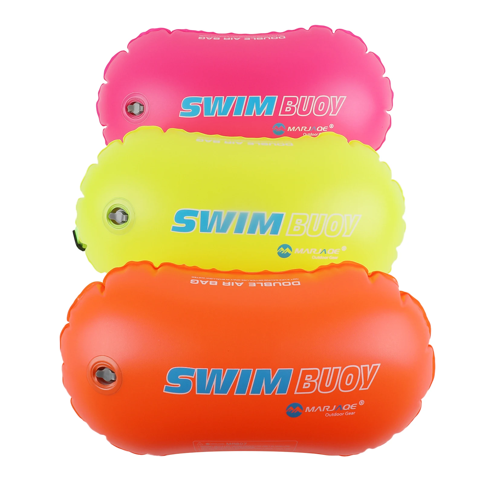Swimming Buoy inflatable Safety Float Bag Double Airbag Swimming Float Air Dry Bag Drifting Water Sport Accessories