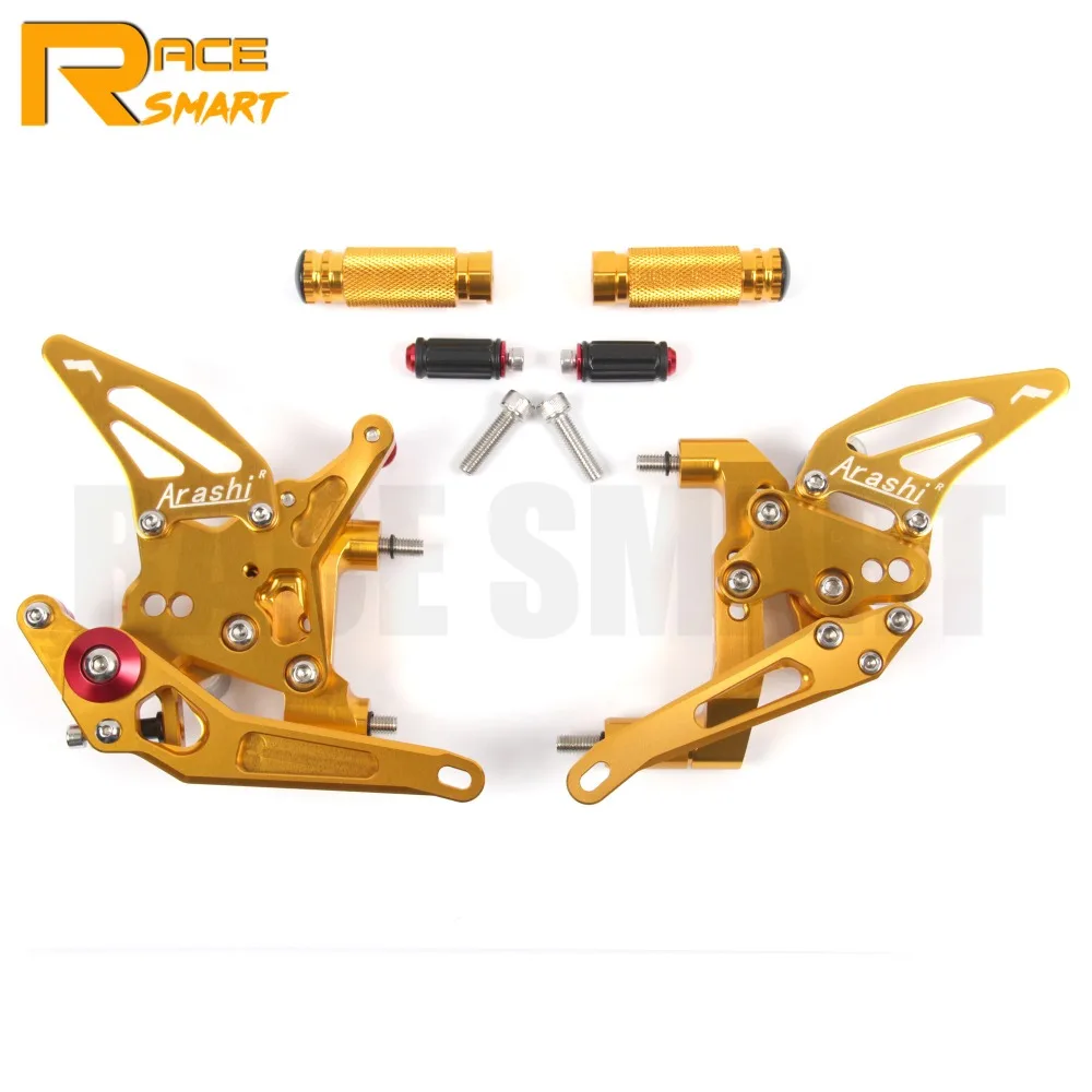 Подножка мотоциклиста для ног DUCATI 1199R 2012- Peg педаль аксессуары для мотоциклов CNC Регулируемые задние наборы