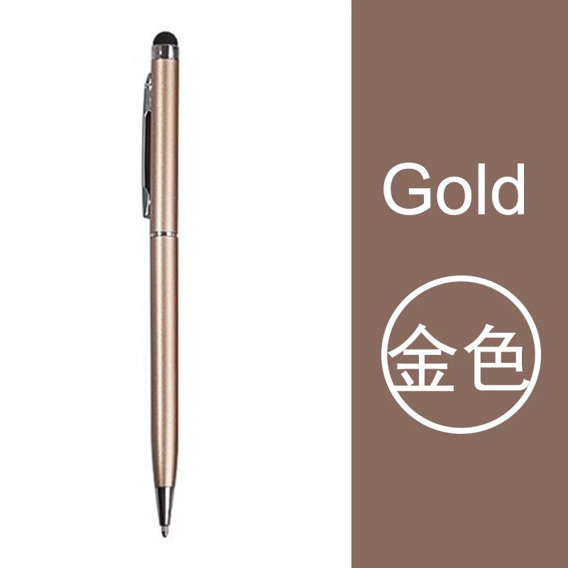 G 6 шт 2в1 стилус для сенсорного экрана+ Шариковая ручка для iPad iPhone планшета смартфона - Цвет: G