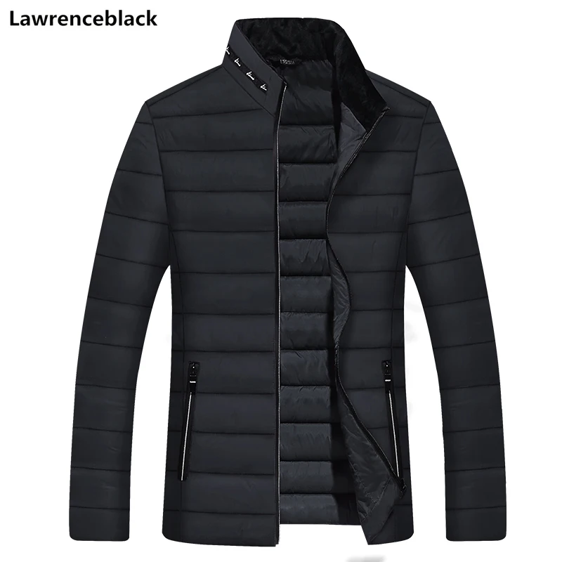 Coats Parka Jackets Windbreakers Winter Padded Outerwear Mens Warm Male Thick And Solid