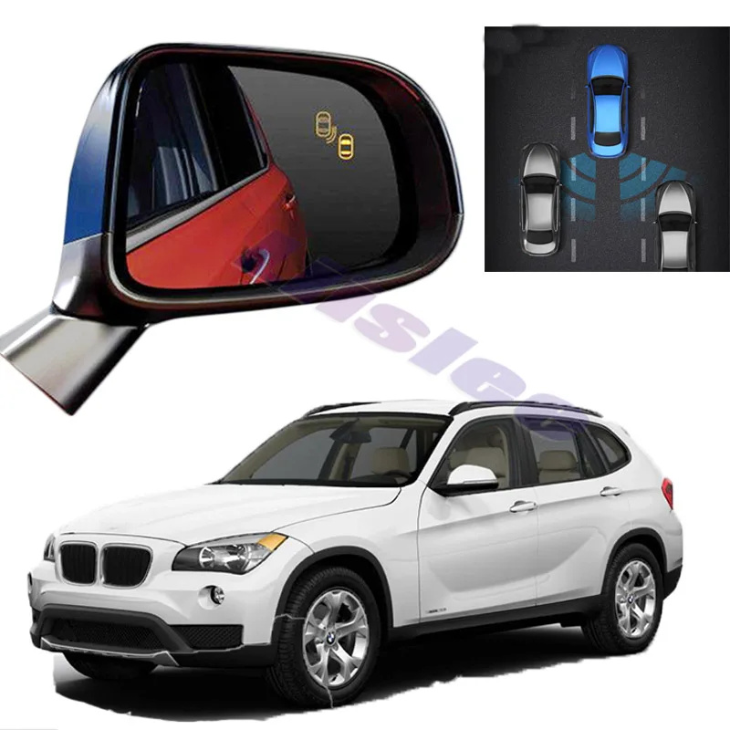 자동차 BSM BSD BSA 레이더 경고 시스템, 안전 운전 경보 미러 감지 센서 BMW X1 E84 2009 2010 2011 2013 2014