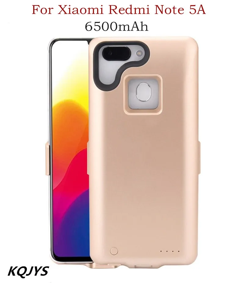 

KQJYS for Xiaomi Redmi Note 5A Battery Charging Cover Portable Power Back Battery Charger Cases for Redmi Note 5A Battery Case