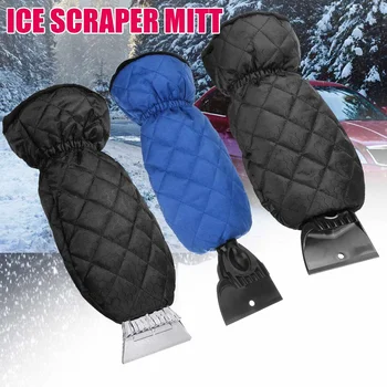 

Ice Scrapers with Glove Car Windshield Snow Removal Remover Frost Tool Kit Window Hand Protector