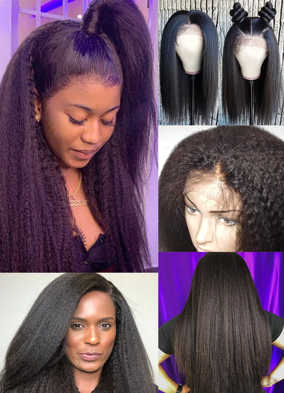 Ms lula бесклеевой кудрявый прямой парик предварительно выщипанные полностью кружевные человеческие волосы парики для черных женщин Remy с детскими волосами кружевные парики 150
