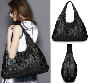 

Women Ladies Real Genuine Leather Handbag Shoulder Bag Tote Bags Shopping Purse Solid Color Fashion Simple Elegant