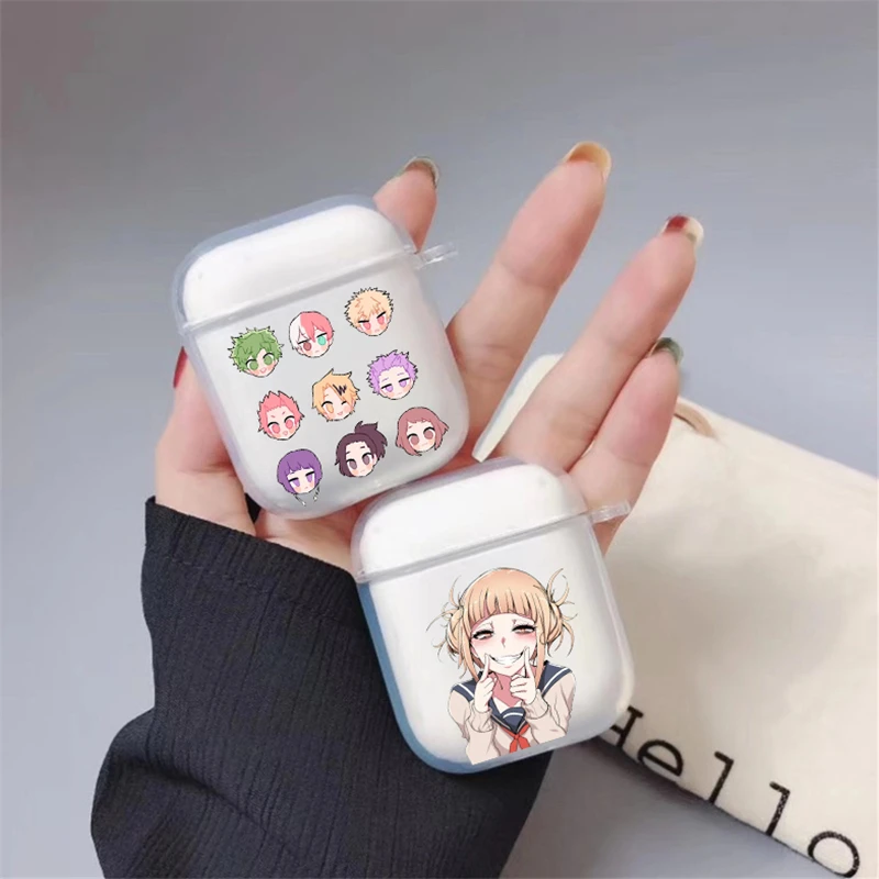 Чехол для наушников Apple AirPods с рисунком аниме Моя геройская академия deku bakugou Boku без