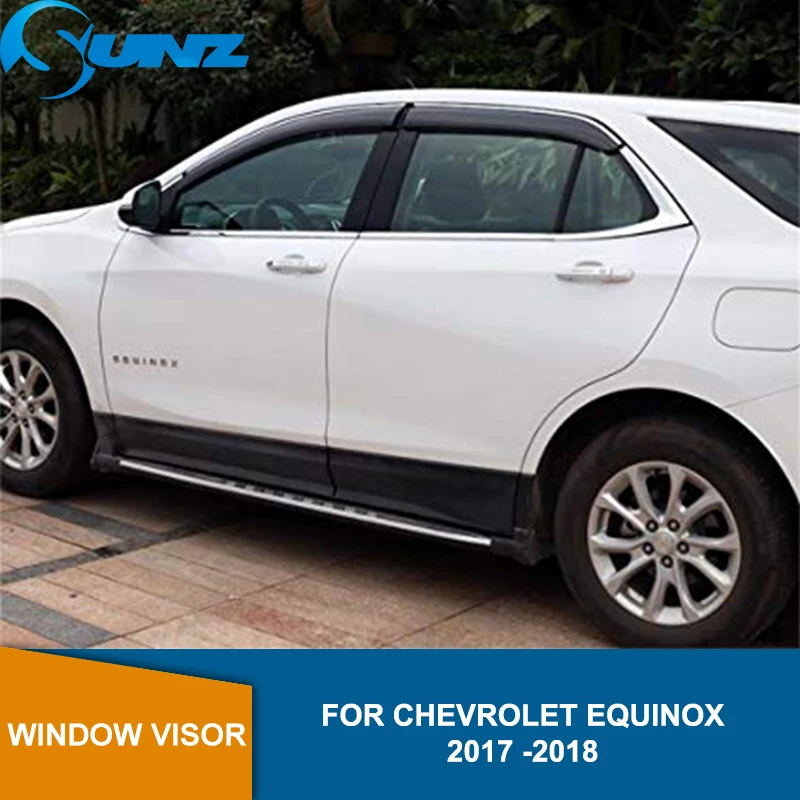 Дефлекторы боковых окон для Chevrolet EQUINOX оконный козырек вентиляционные шторы Защита от солнца и дождя Защита от солнца SUNZ