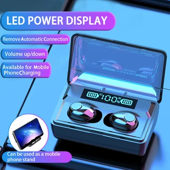 

SHISUO TWS T10 Bluetooth Earphones for huawei xiaomi Stereo Wireless Earbuds Sport Runing Earphones WWaterproof