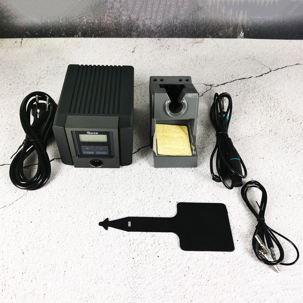 LCD Digital Display Intelligent Lead-free Welding Station QUICK TS1100 90W Electric Soldering Iron Adjustable Temperature