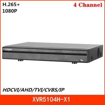 

Dahua 4 Channel XVR Penta-brid 1080P Mini 1U Digital Video Recorder H.265+ Max 6 channels IP camera inputs XVR5104H-X1