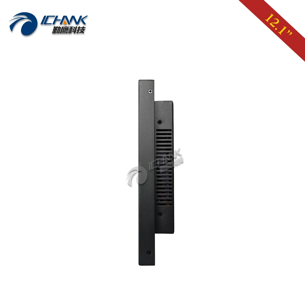 B120TC-DUV2/1" металлический чехол настенный промышленный сенсорный монитор/12" дюймовый 1024x768 4:3 встроенный DVI VGA сенсорный ЖК-экран