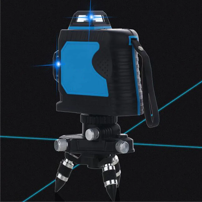 

Blue Laser Horizontal Wall Meter 8-Line Horizontal And Vertical Laser Level Electronic Anping Laser Level Stick Wall Tool