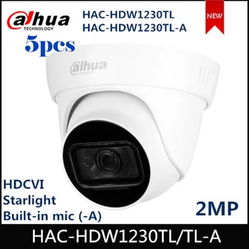 

Dahua HDCVI Camera 2MP Starlight CVI CVBS AHD TVI Switchable HAC-HDW1230TL IR LED Built-in mic (-A) for CCTV Systems